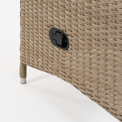 Vasteras reclinavel terraco poltrona - Pack 2 unidades