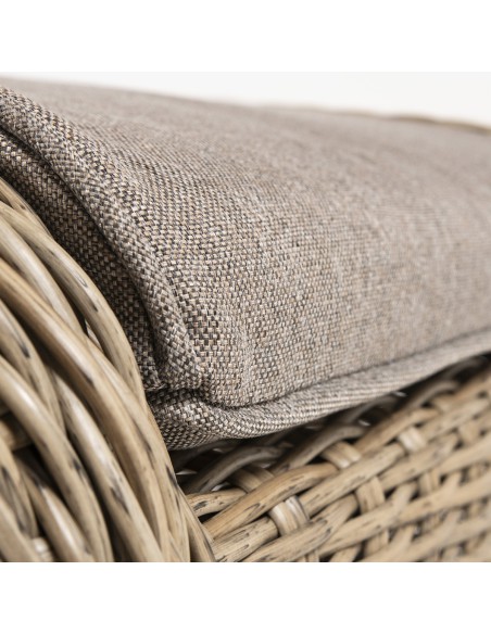 Reposapies de exterior fibra redonda Vasteras - Pack 2 unidades