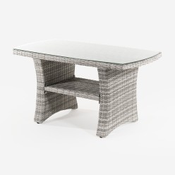 Table basse d'exterieur grise Are 120