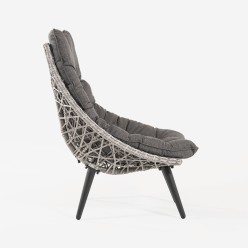 Poltrona exterior estao com pernas de aluminio 2