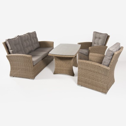 Sofas ao ar livre Set 5 lugares Monaco Vasteras