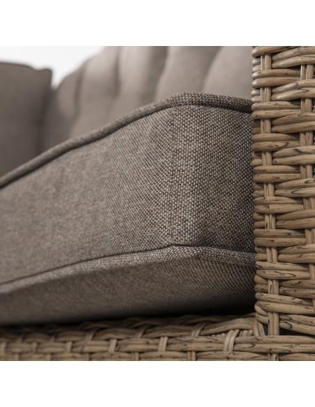 Ensemble d'angle Monaco Vasteras avec petite table