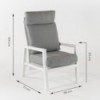Sillones tipo relax reclinables Laver - Pack 2 unidades