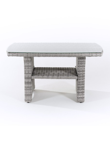 Mesa centro de exterior gris Are 140