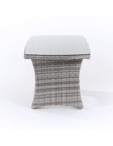 Mesa centro de exterior gris Are 140