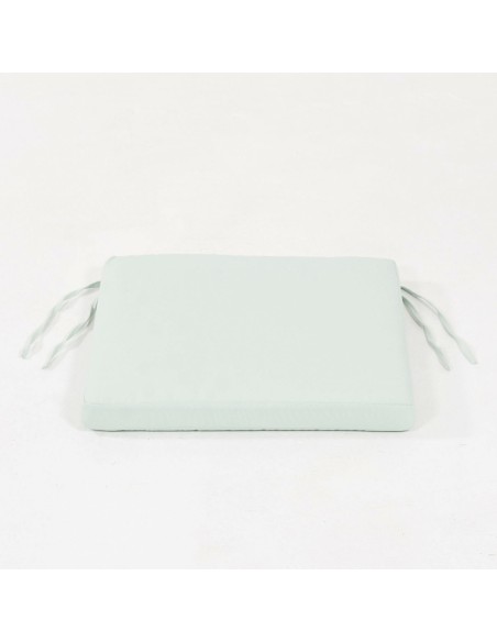 Almofada externa padrão verde pastel