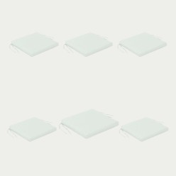 Cojin de exterior estandar verde pastel - Pack 6 unidades 2