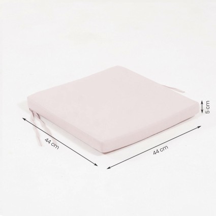 Almofada externa padrão rosa