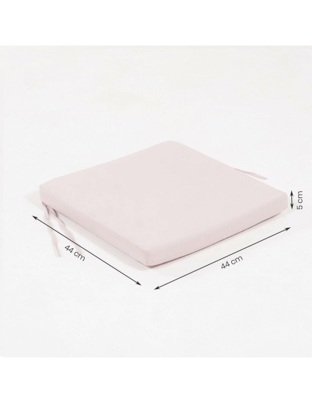 Almofada externa padrão rosa