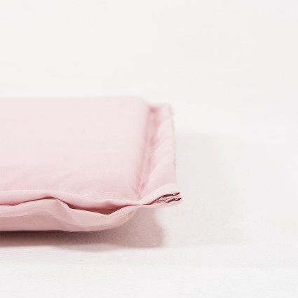 Almofada de banco 140 cm padrão rosa