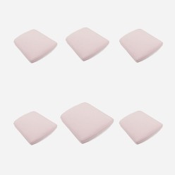 Coussin de jardin incurve standard rose - Pack 6 unites 2