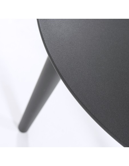 Mesa de jardin irregular Antracita