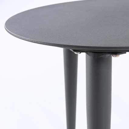 Mesa de jardin irregular Antracita