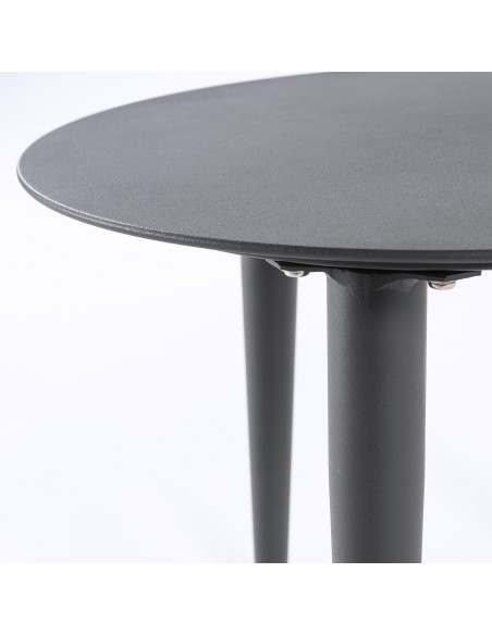 Mesa de jardin irregular Antracita