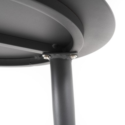 Mesa de jardin irregular Antracita