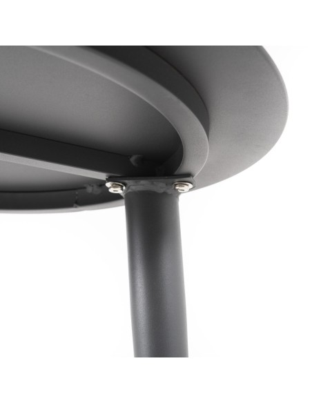 Mesa de jardin irregular Antracita