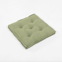 Almofada de assento ao ar livre 42 cm verde olefina