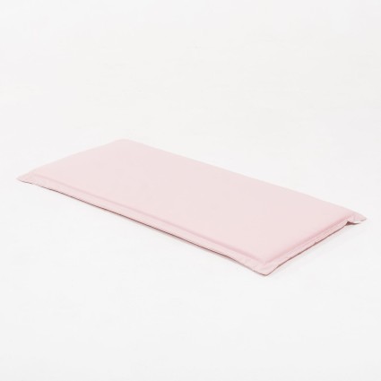 Almofada de banco 110 cm padrão rosa