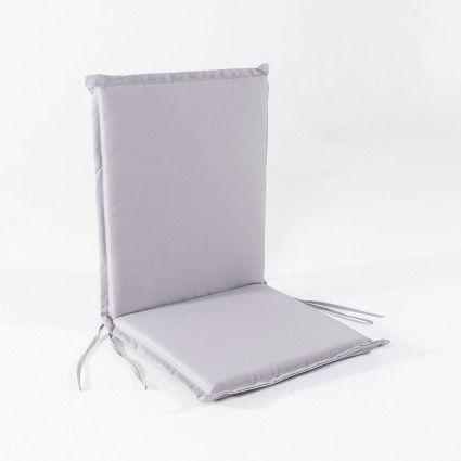 Coussin de position de chaise en teck pour jardin standard en pierre - Pack 6 unites