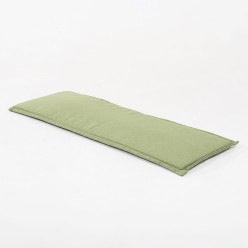 Almofada de banco 140 cm olefina verde