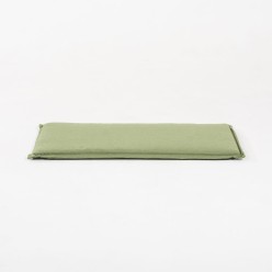 Almofada de banco 110 cm olefina verde 2