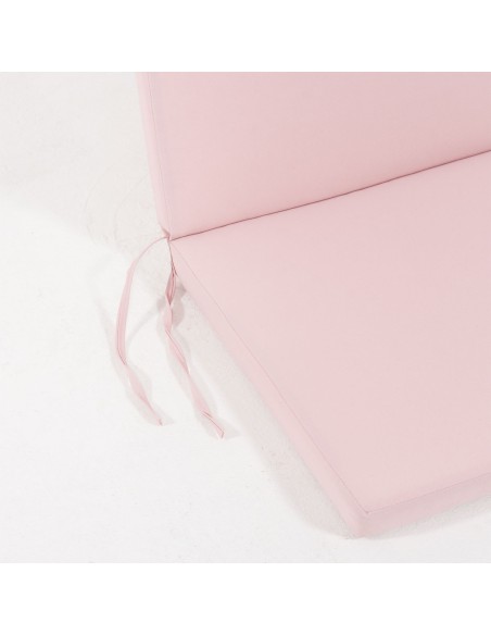 Cojin posiciones de jardin estandar rosa