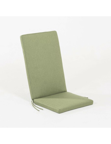 Cojin posiciones de jardin olefin verde