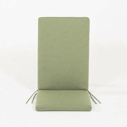 Cojin posiciones de jardin olefin verde