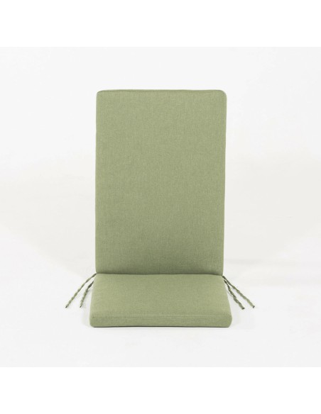 Cojin posiciones de jardin olefin verde