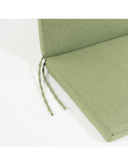 Cojin posiciones de jardin olefin verde
