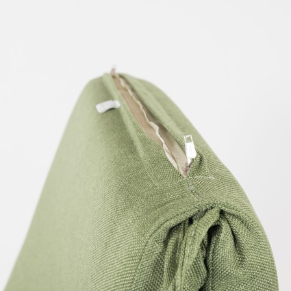 Cojin posiciones de jardin olefin verde