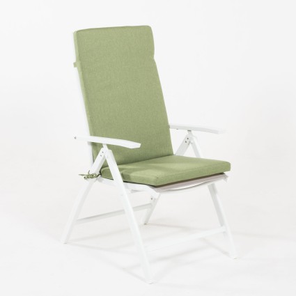 Cojin posiciones de jardin olefin verde