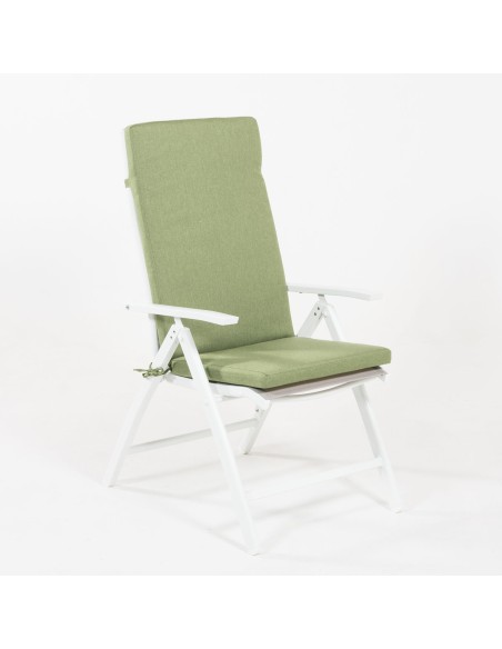 Cojin posiciones de jardin olefin verde