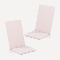 Posicões de almofada rosa padrão ao ar livre - Pack 2 unidades 2