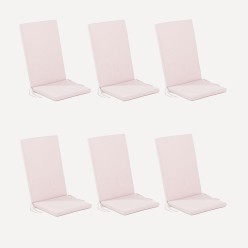 Posicões padrão de almofadas externas rosa - Pack 6 unidades 2