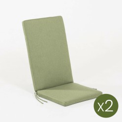 Almofada externa padrão de olefina verde - Pack 2 unidades