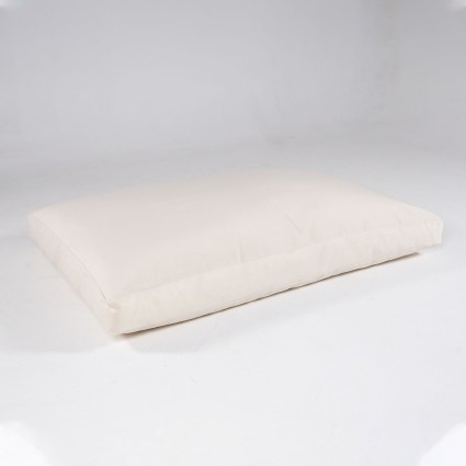 Coussin d'assise pour palette standard beige déhoussable