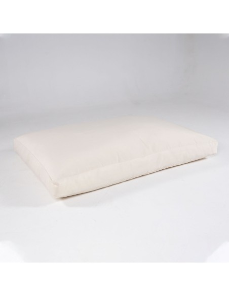 Coussin d'assise pour palette standard beige déhoussable