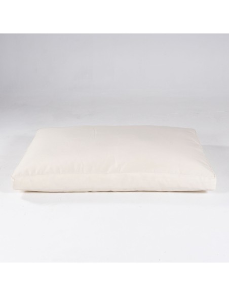 Coussin d'assise pour palette standard beige déhoussable