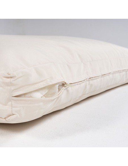 Canapé palette avec coussins d'assise et de dossier amovibles standards beiges - Pack de 2 unités