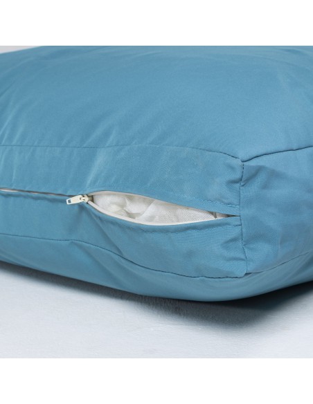 Cojin estandar turquesa de palets asiento desenfundable - Pack 4 unidades