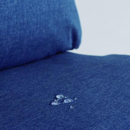 Coussin en oléfine bleu palette pour revêtement déhoussable