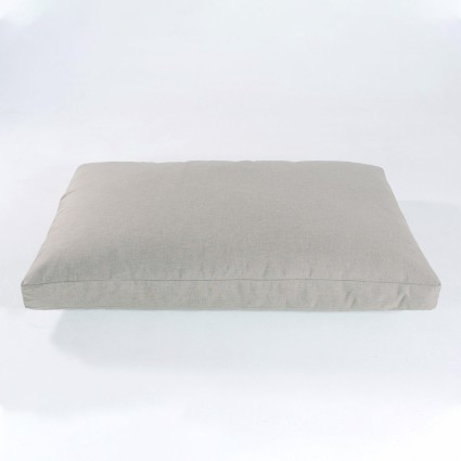 Cojin olefin marron tostado para palet asiento desenfundable