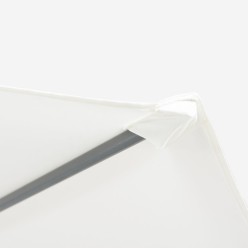 Parasol de jardin beige, pendulaire 300 cm 2