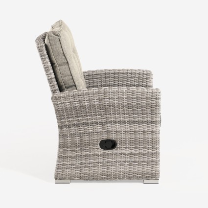 Sillon exterior reclinable  Monaco  - Pack 2 unidades