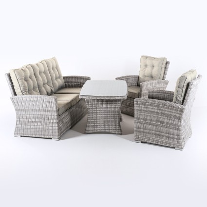 Conjunto sofas 5 plazas Monaco 140 cm