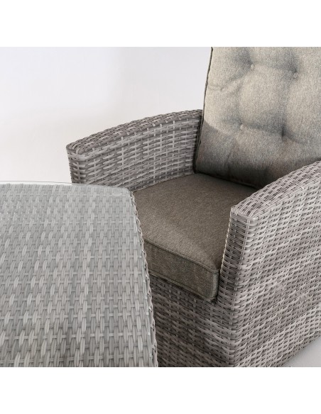 Conjunto sofas 5 plazas Monaco 140 cm