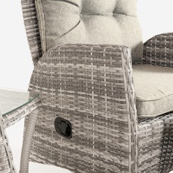 Conjunto exterior relaxante cinza perola 2