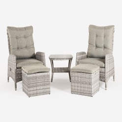 Conjunto exterior relax + puff