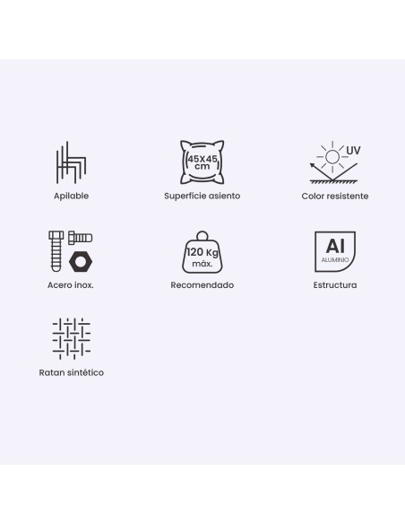 Sillon para jardin Boden